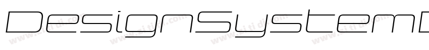 DesignSystemD 700I R字体转换
